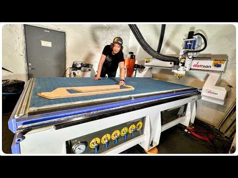 First cuts on my new CNC machine | Marble Machine Live