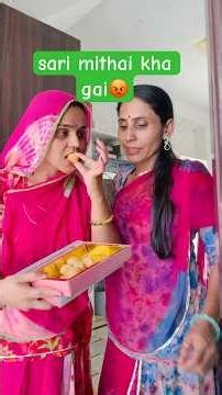 Pari Pahli bar khai ye mithai / Ghamu saran / How to make sweet laddu indian style #shorts #recipe