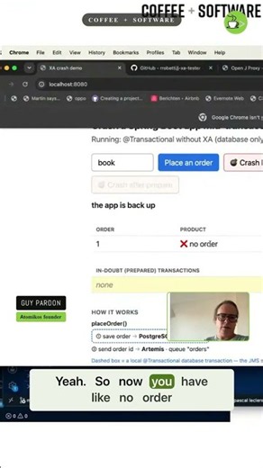 Your @Transactional doesn't cover the JMS message