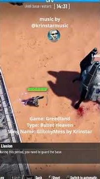 #greedland gameplay, SongName: Glitch Mess By Krinstar (#bitwig sessions) #gaming