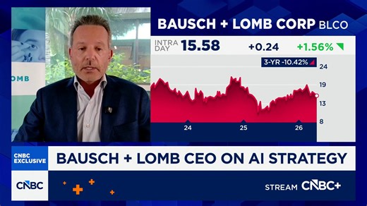 Watch CNBC's full interview with Bausch + Lomb CEO Brent Saunders