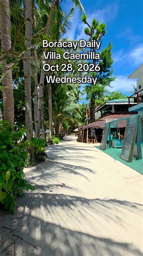 villa Caemilla, daily dose of Boracay! Sun, Sand and Sea. #Boracay #보라카이 #dailyboracay #boracayweather #boracayupdate