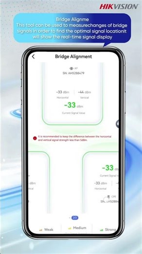 Hikvision Networking Products - Bridge Alignment