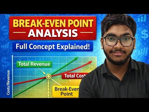 Economics Part 2 Numerical On Break Even Point || Break Even Point Analysis Explained Clearly