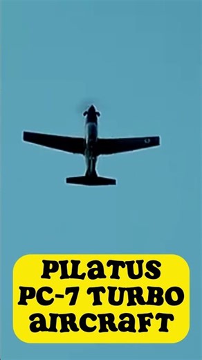 Pilatus PC-7 PRO Turbo Trainer Take Off | Military Air Force Training Aircraft #aviation #shorts