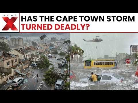 Severe Storm Batters Cape Town, Causes Flooding, Widespread Damage And One Death