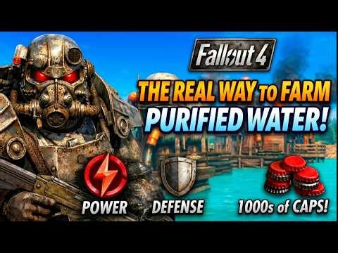 The REAL Way to Build a Purified Water Farm in Fallout 4