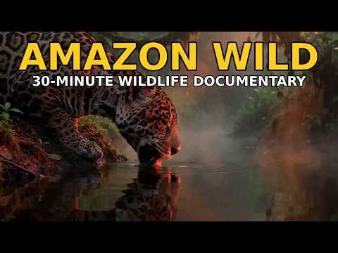 AMAZON WILD 🐆 Wildlife Documentary — River of Life, The Canopy & Hunters of the Dark #amazon