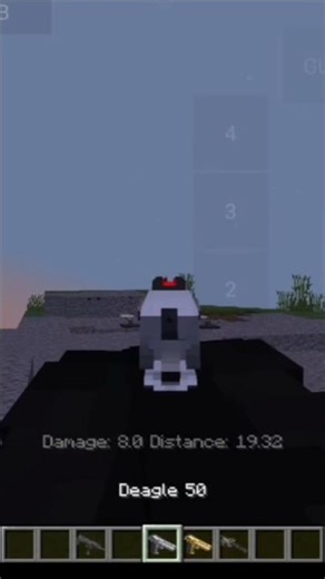 Best Gun Mod for Minecraft 😳 Timeless Guns Review #fyp #minecraft