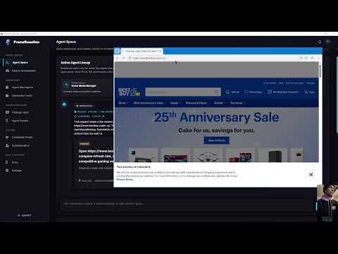 Day 17 Vibe Coding: PrometheusGen | An Autonomous Agent Assistant | No Talking #4 | Let's Cowork! 🔥