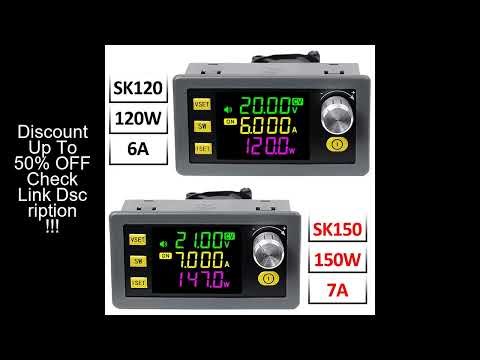 120W/150W Buck Boost Converter Adjustable Regulated Power Supply Input Constant Voltage Constant Cur