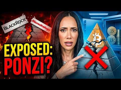EXPOSED BlackRock and MicroStrategy Bitcoin Ponzi (All of Crypto at RISK)