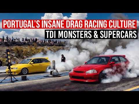 Inside Portugal’s Insane Drag Racing Culture: Mundo da Picaria 🇵🇹