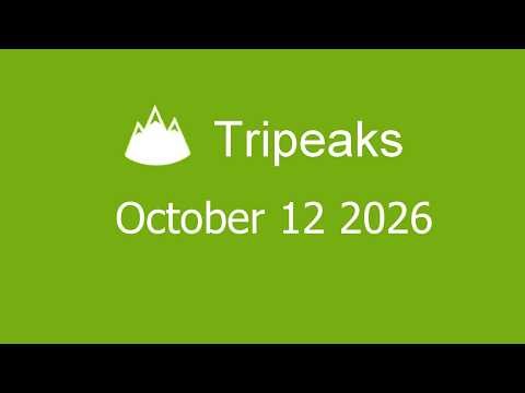 Microsoft Solitaire Collection - Tripeaks - October 12 2026