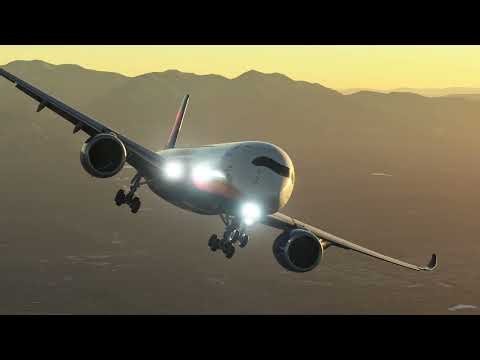 The elegant Delta Air Lines A350