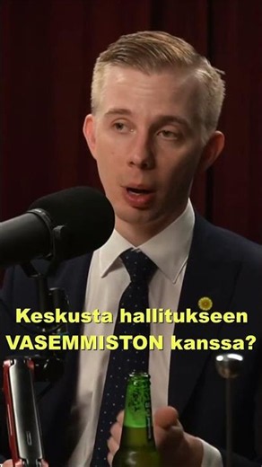 Onko keskusta menossa vasemmistohallitukseen?