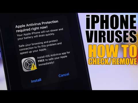 How To Check iPhone for VIRUSES & Remove Them !