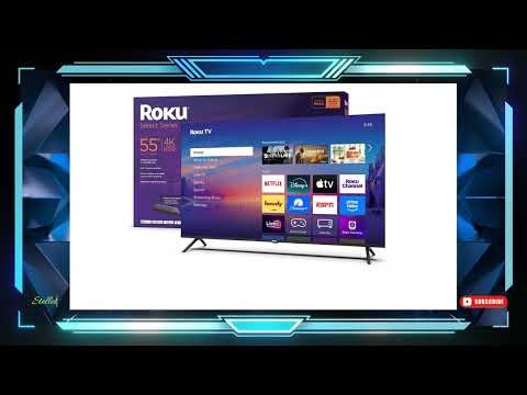 Roku Smart TV 2025 – 55-Inch 4K HDR TV