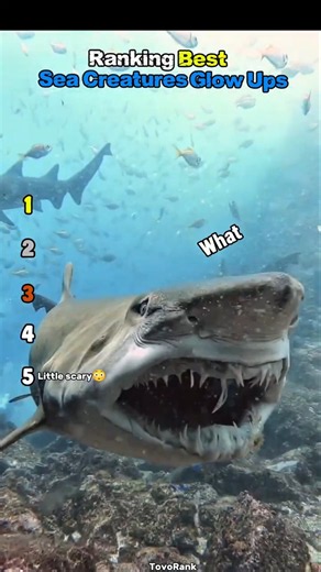 Ranking Best Sea Creatures Glow Ups