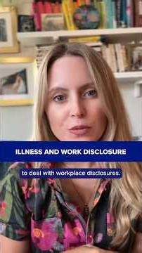 Illness and Work Disclosure