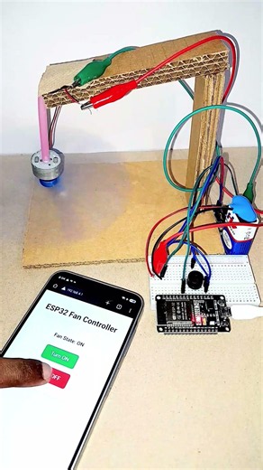 I Made My BLDC Ceiling Fan Smart with ESP32! 🌀 DIY Home Automation