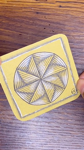 Zentangle Pattern 3 -MARYHILL By Betsy Wilson | Drawing Tutorial For Beginners #zentangle #doodle #art #trending #easyart | Easy Art