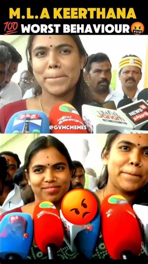M.L.A Keerthana 🤬 Worst Behaviour 💯 Coimbatore Sulur Issue #keerthana #tamilpolitics #coimbatore