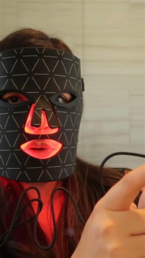 Medical-Grade LED Mask vs Regular Masks #skintech #beforeandafter