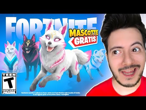 TROVO UNA MASCOTTE GRATIS nel MIO ARMADIETTO SU FORTNITE! 😲