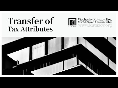 Transfer of Tax Attributes | Carryover of Losses, Credits, Characters