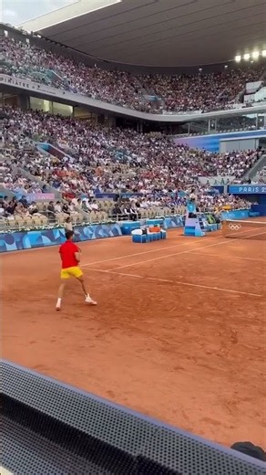 Carlos Alcaraz in Olympic #carlosalcaraz #alcaraz #tennis