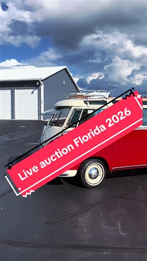 Live Auction in Florida Kissimmee unser Bulli @Mecum #vw #fyp #foryoupage❤️❤️ #viralvideos