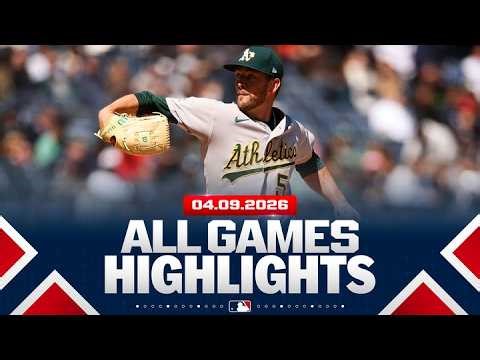 Highlights from ALL GAMES on 4/9 (Padres win on walk-off SLAM, Springs flirts with no-no, MORE!)