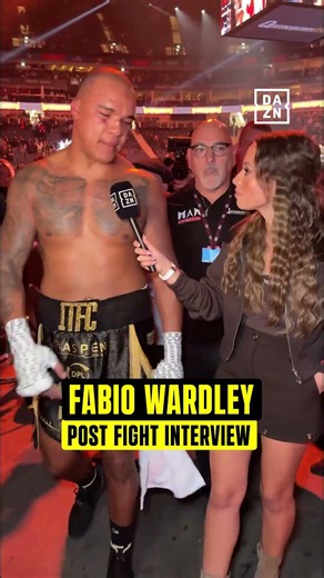Fabio Wardley reflects on his second round defeat to Daniel Dubois 🗣️