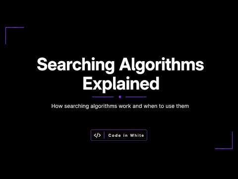 Searching Algorithms in 3 minutes | Searching Algorithms Explained
