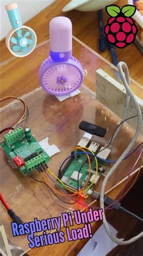 This tiny fan keeps my Raspberry Pi running like a beast under heavy load 💪