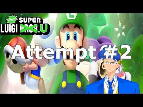 【NEW SUPER LUIGI U】This smart guy did a stupid...I lost all my save data 😭