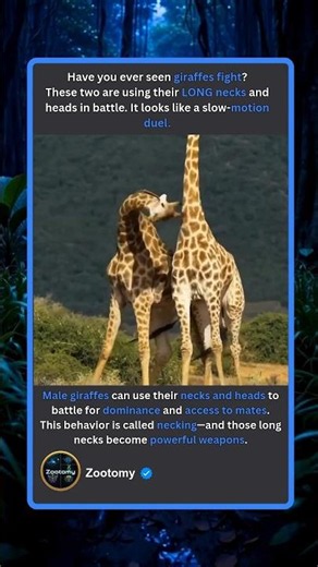 Giraffes Actually Fight Like THIS