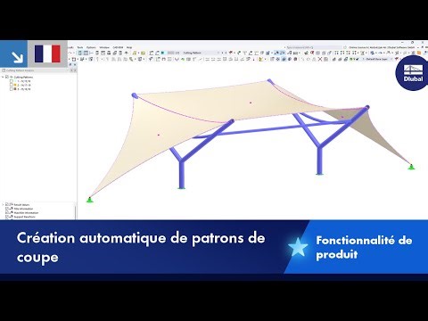 Création automatique de patrons de coupe