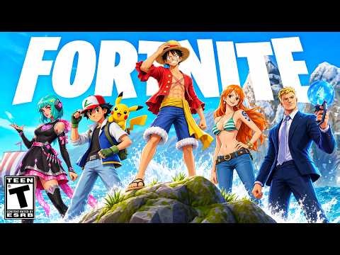 Fortnite ONE PIECE Battle Pass Trailer - Full Overview! (Mini Season)