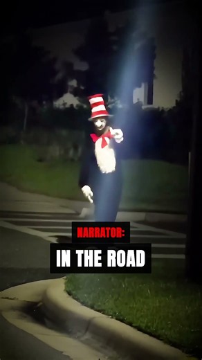 He Was Chased By The Cat In The Hat...