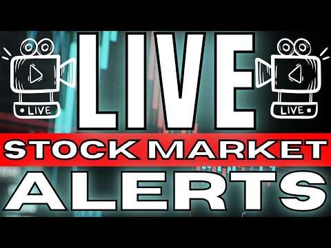🚨 LIVE TRADING NOW | Stock Market Live + Real-Time Alerts for Beginners 📈