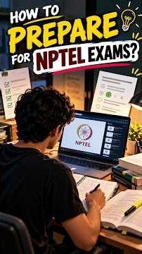 How to Prepare for NPTEL Exams? 📚🔥 #shorts #nptel #exam #assignmentsolutions