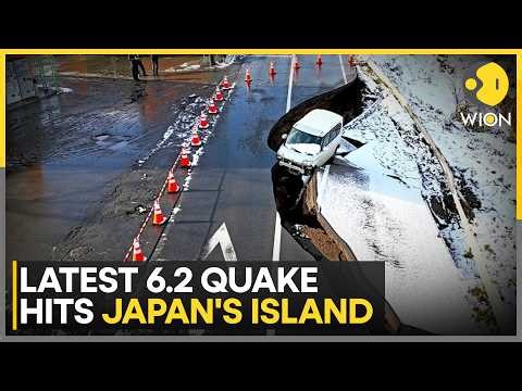 6.2 Earthquake Hits Japan: Aftershock Risks Remain | WION