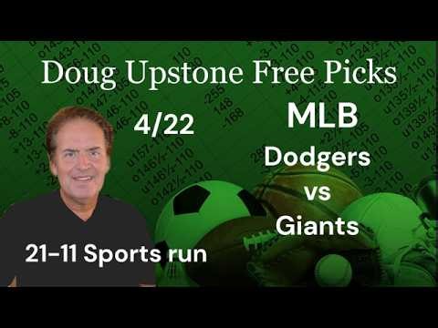 MLB Picks and Predictions Los Angeles Dodgers vs. San Francisco Giants 4/22/25 Free Best Bets & Odds