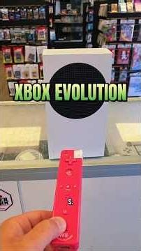 Evolution of The Xbox! #xbox #xboxseriess #xboxseriesx #gaming #consolegaming #xboxgaming #microsoft