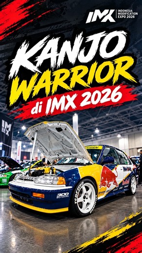Kanjo Warrior di IMX 2026 #imx #imx2026 #carshow #cinematic #jdmrun #indonesianmodificationexpo