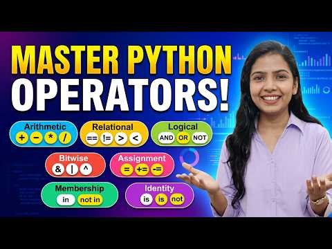 Python Operators | From Basics to Advanced | Euron | Euron System