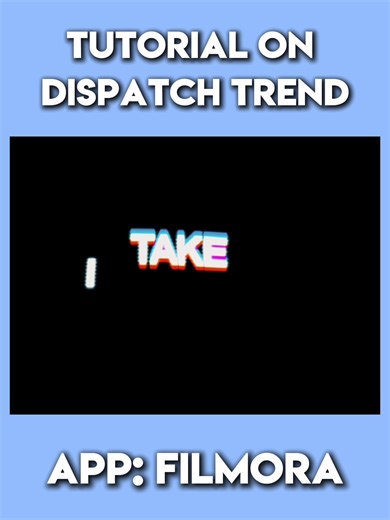 Tutorial on dispatch trend in#filmora #fmcc #filmoratutorial #crucian31 #editor @Filmora Video Editor