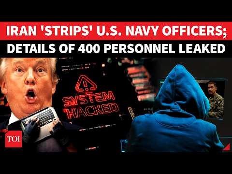 Iran 'STRIPS' 400 U.S. Navy Officers; Personal & Middle East Military Details Leaked | WATCH